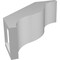 Ekena Millwork 3-in. W x 8-in. D x 8-in. H Funston Architectural Grade PVC Knee Brace BRCP03X08X08FST - alternate 4